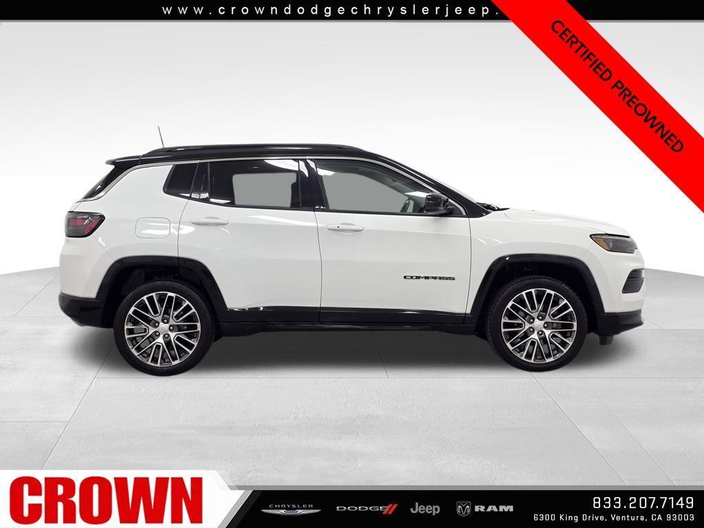 used 2022 Jeep Compass car, priced at $22,991