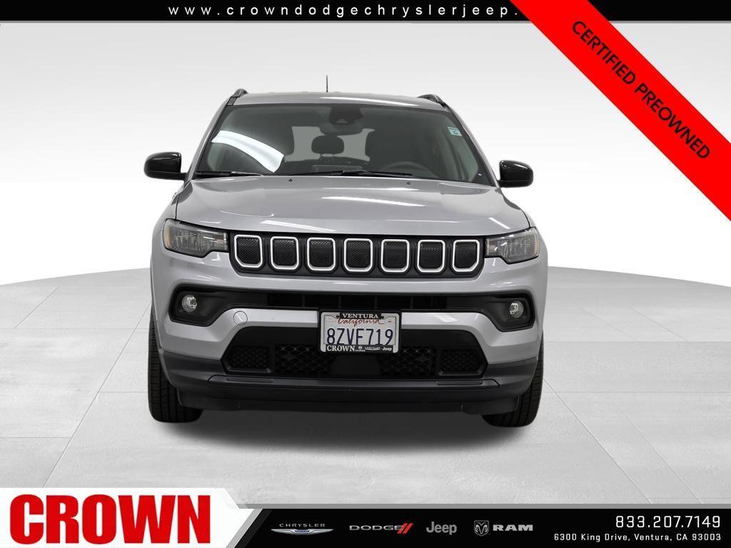 used 2022 Jeep Compass car, priced at $16,655