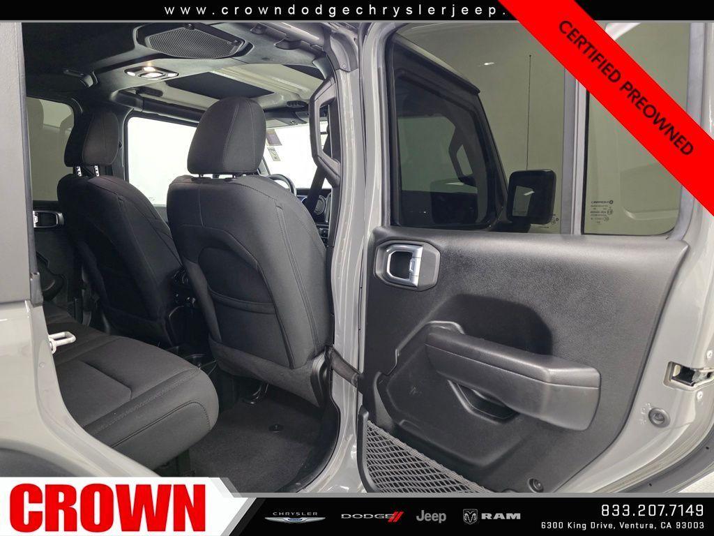 used 2021 Jeep Wrangler Unlimited car, priced at $27,991