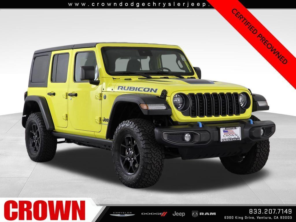 used 2024 Jeep Wrangler 4xe car, priced at $32,991