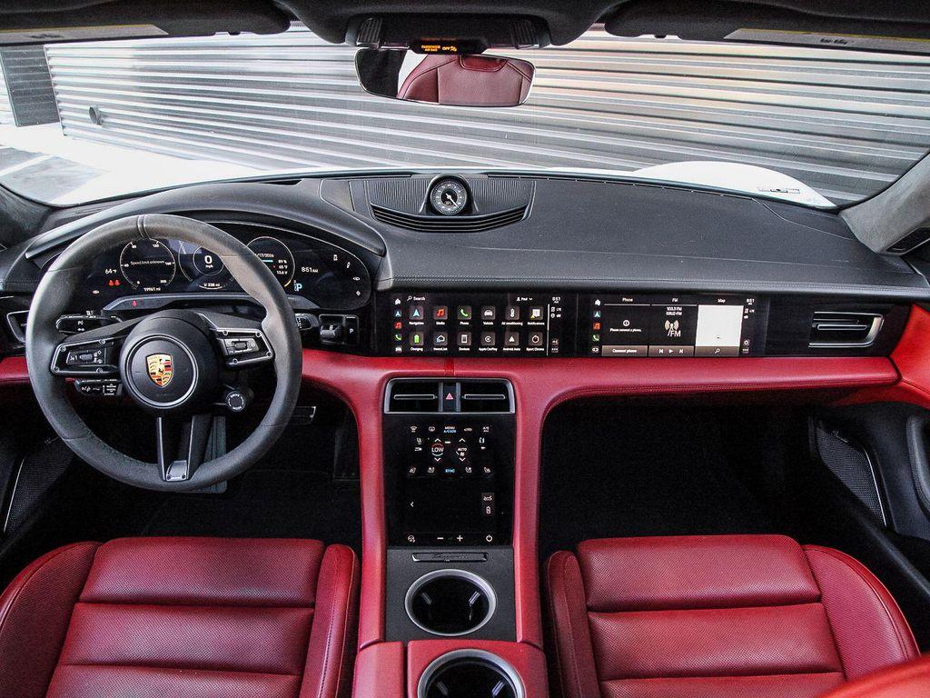 used 2022 Porsche Taycan car, priced at $107,995