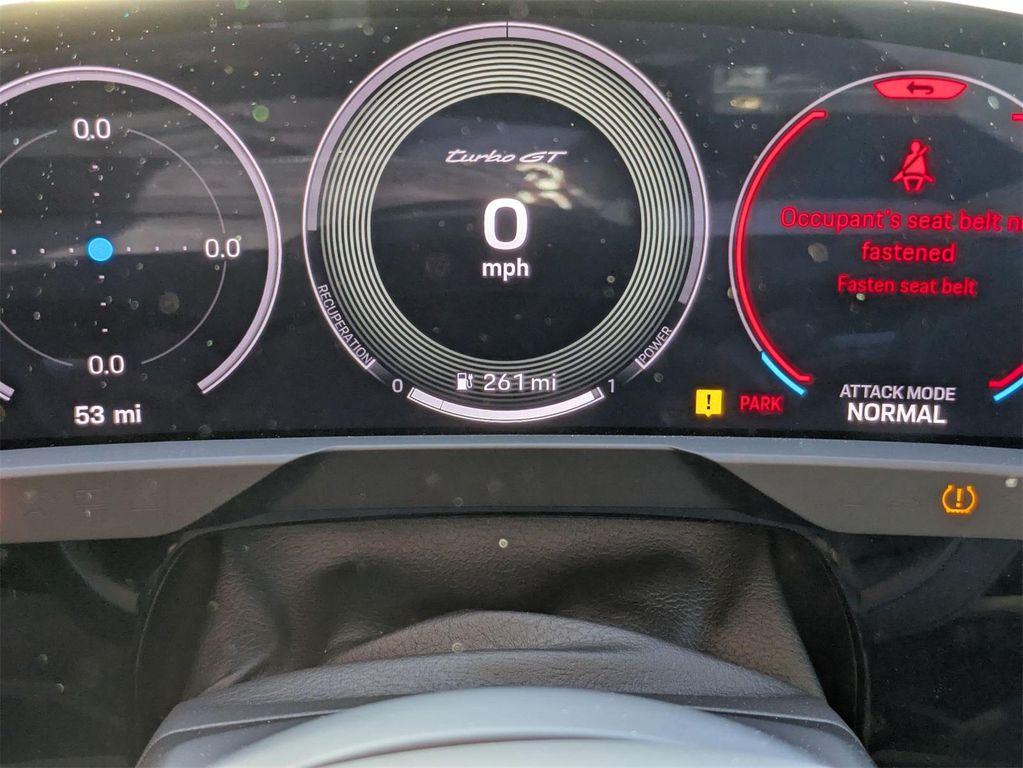 used 2025 Porsche Taycan car, priced at $238,495