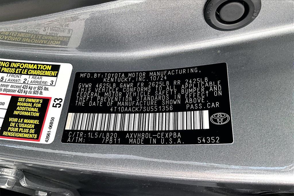 used 2025 Toyota Camry car, priced at $28,880