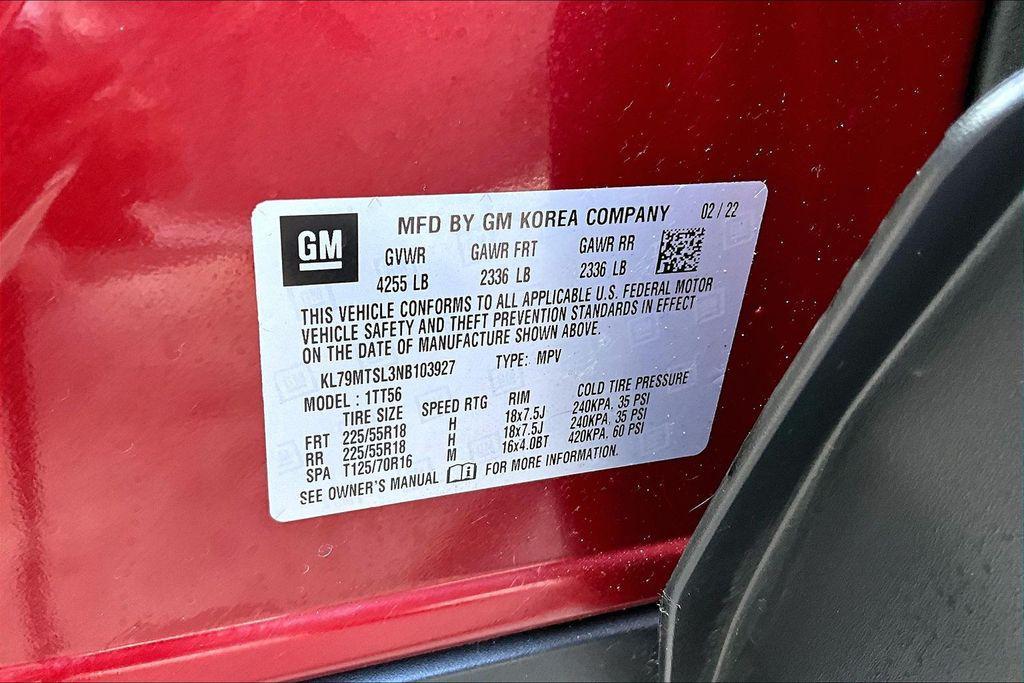 used 2022 Chevrolet TrailBlazer car, priced at $19,788