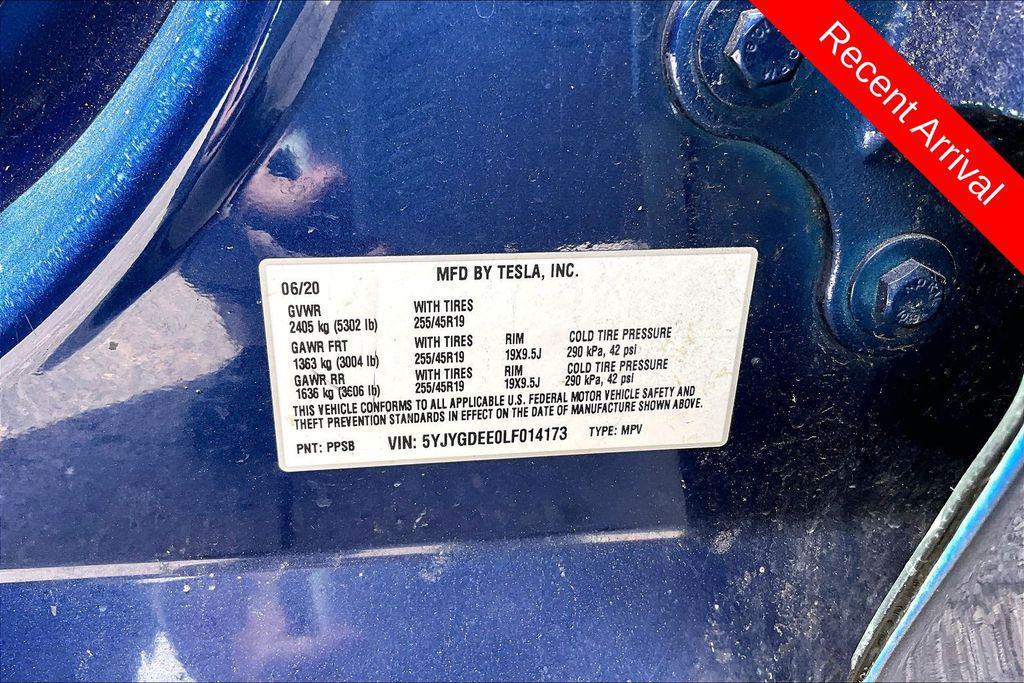 used 2020 Tesla Model Y car, priced at $17,465