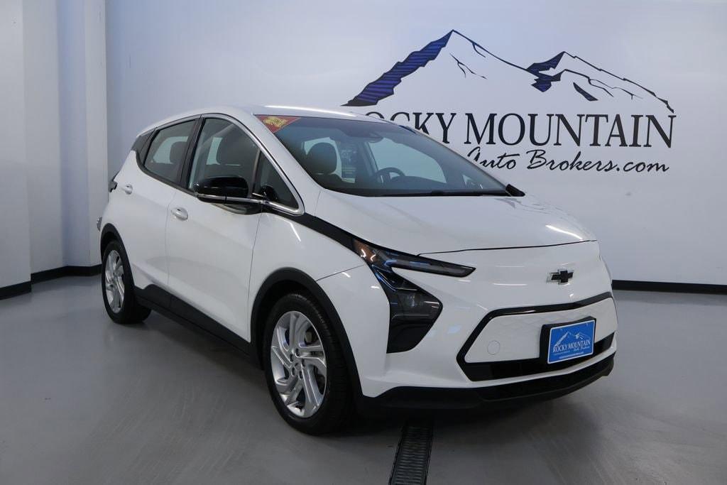 used 2022 Chevrolet Bolt EV car, priced at $17,198