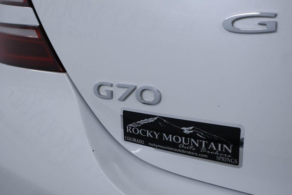 used 2025 Genesis G70 car, priced at $28,145