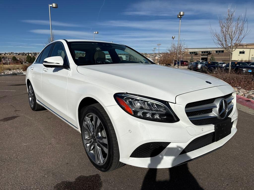used 2021 Mercedes-Benz C-Class car, priced at $26,998