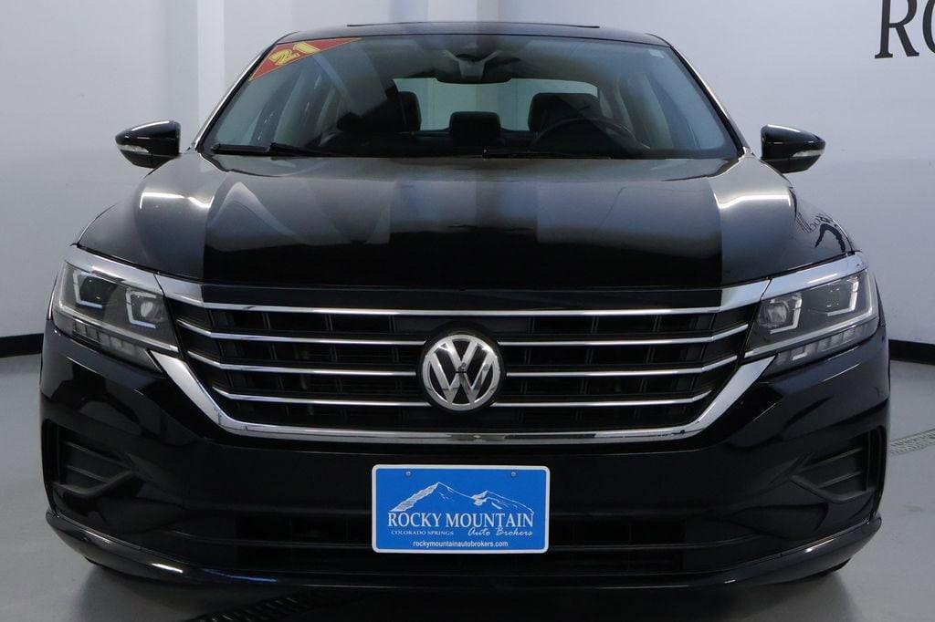 used 2021 Volkswagen Passat car, priced at $13,998