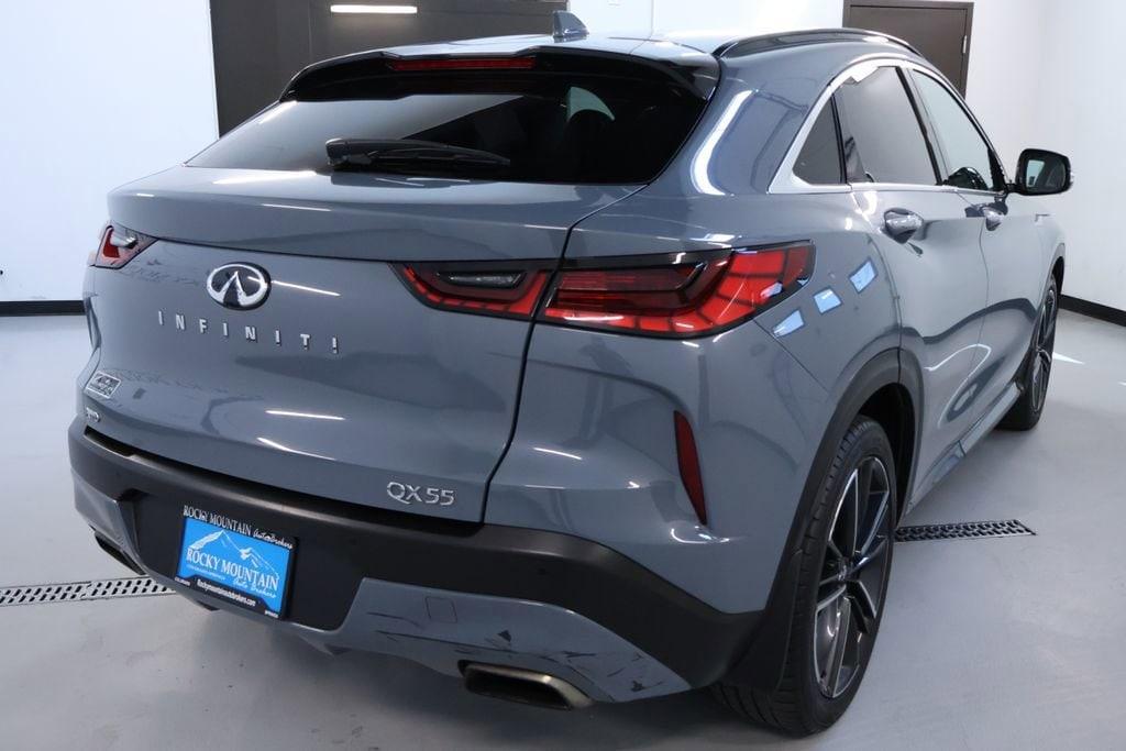used 2022 INFINITI QX55 car, priced at $22,998