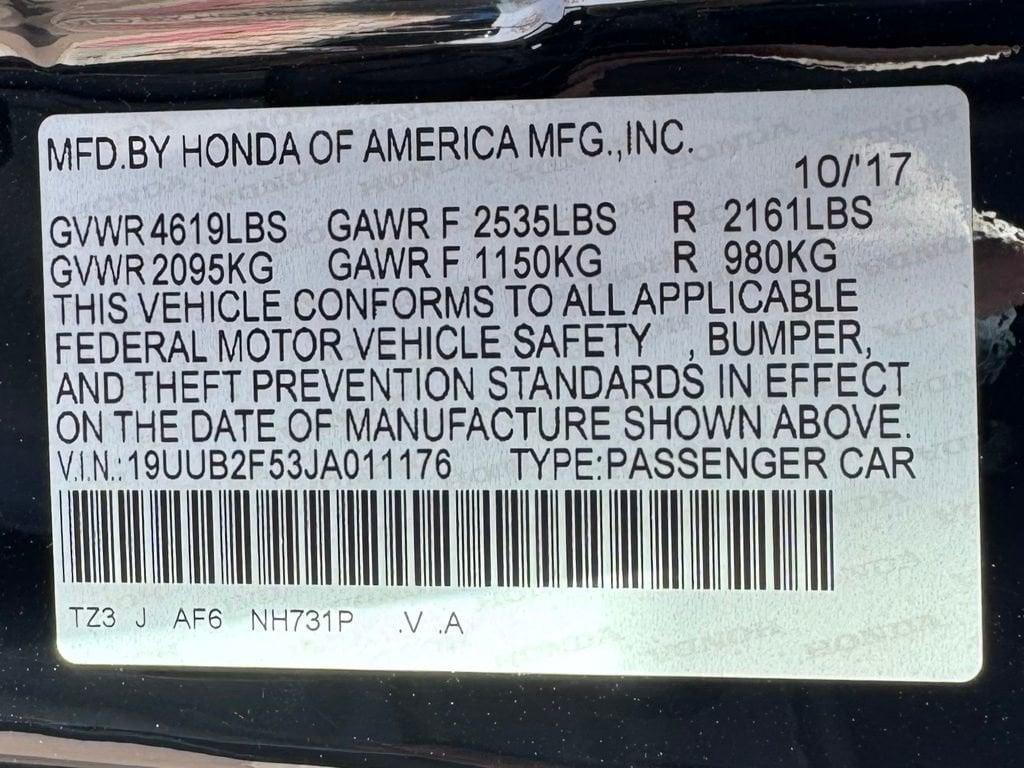 used 2018 Acura TLX car, priced at $20,998