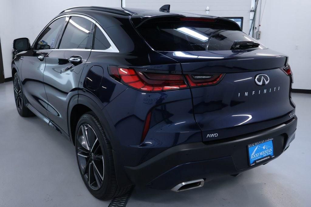 used 2022 INFINITI QX55 car, priced at $23,998