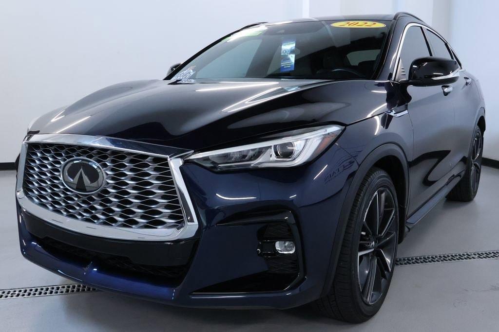 used 2022 INFINITI QX55 car, priced at $23,998