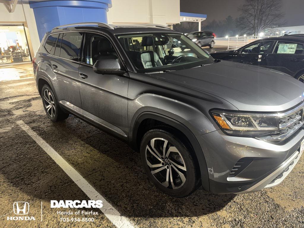 used 2021 Volkswagen Atlas car, priced at $22,920