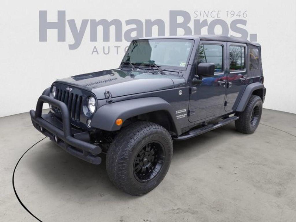 used 2017 Jeep Wrangler Unlimited car, priced at $24,995