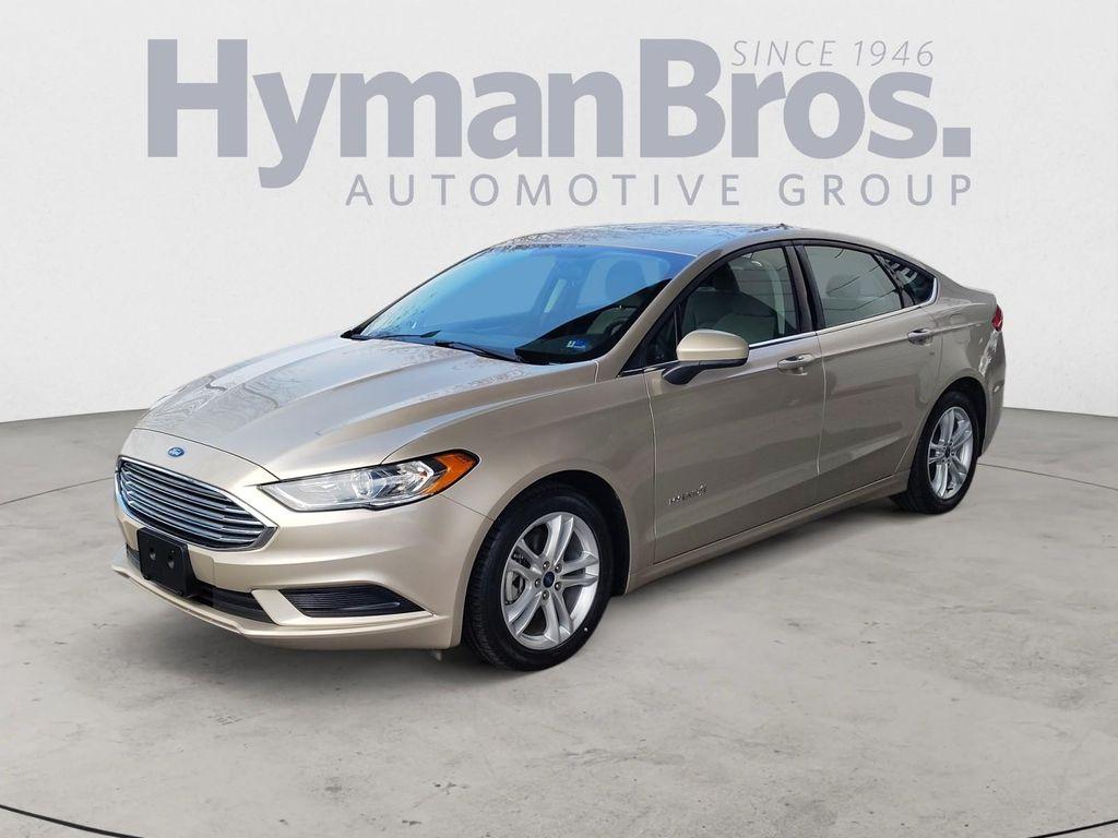 used 2018 Ford Fusion Hybrid car, priced at $17,495