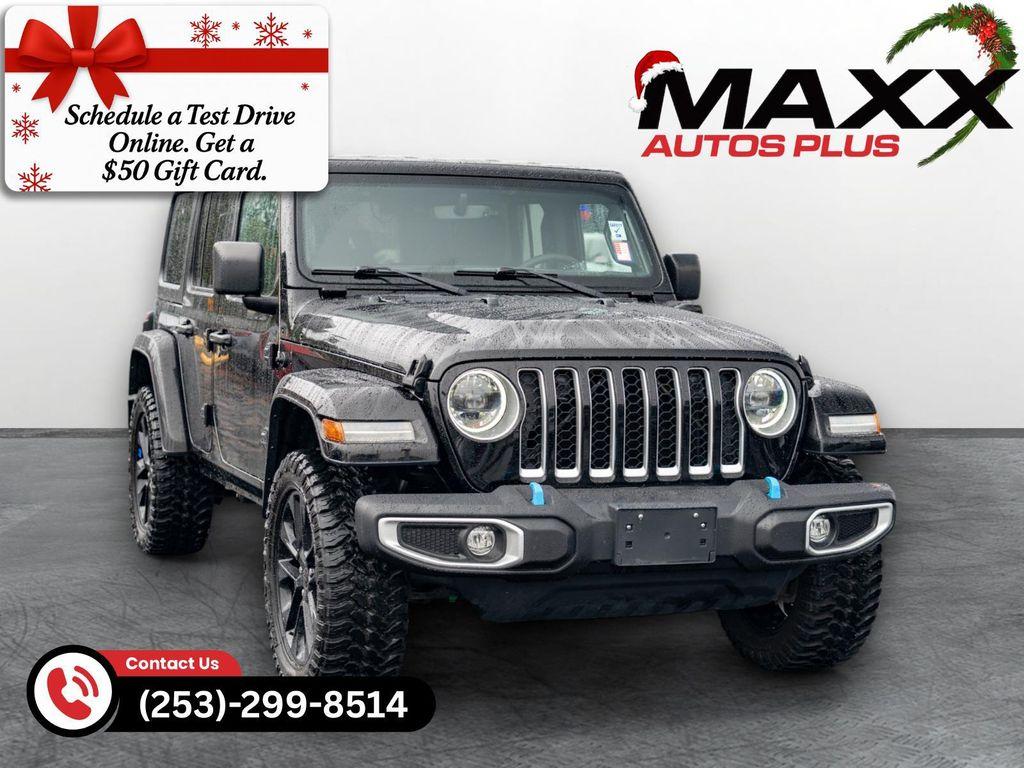 used 2023 Jeep Wrangler 4xe car, priced at $31,697