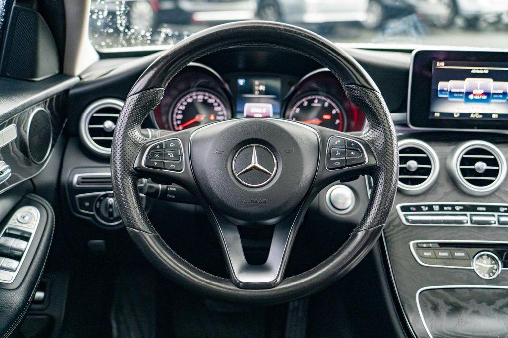 used 2017 Mercedes-Benz C-Class car, priced at $13,697
