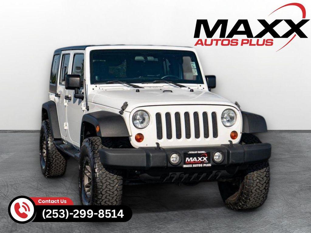 used 2012 Jeep Wrangler Unlimited car, priced at $14,697
