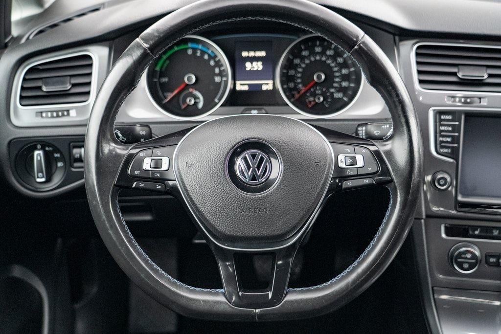 used 2016 Volkswagen e-Golf car, priced at $10,987