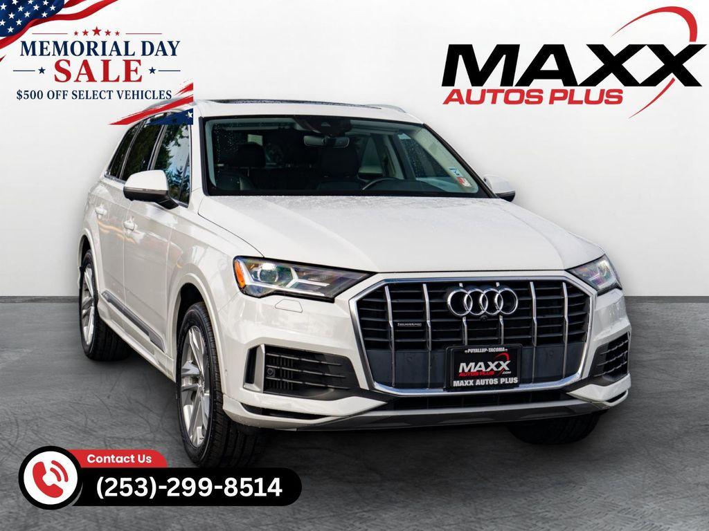 used 2020 Audi Q7 car, priced at $23,897