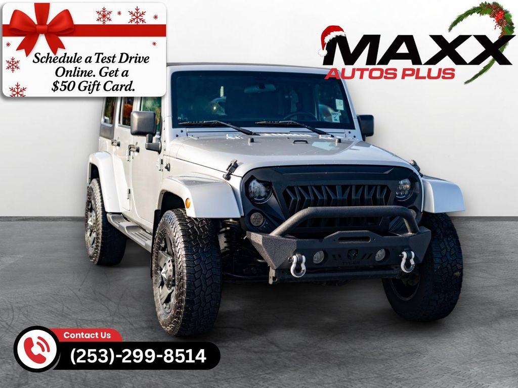 used 2012 Jeep Wrangler Unlimited car, priced at $10,987