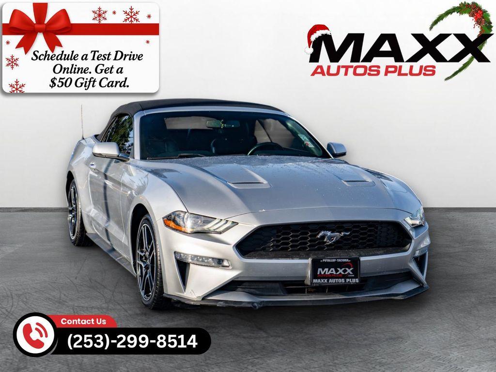 used 2019 Ford Mustang car, priced at $15,987