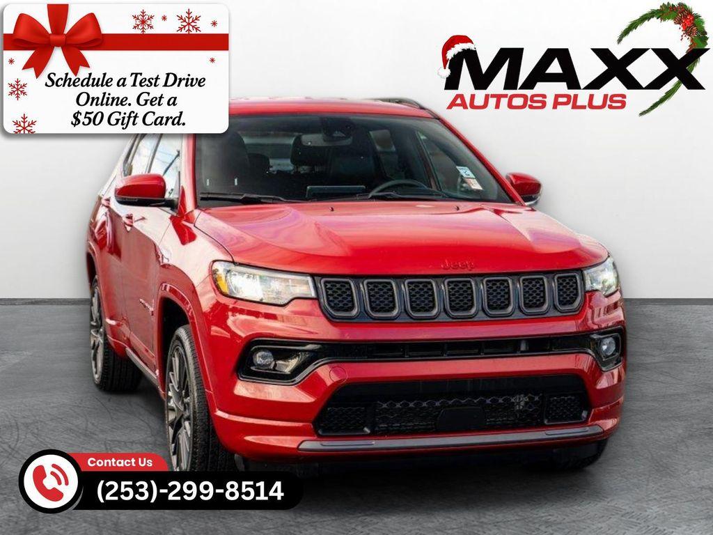 used 2023 Jeep Compass car, priced at $20,987