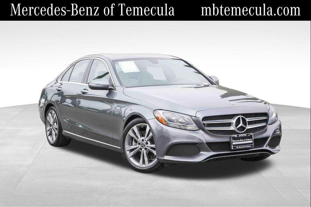 used 2018 Mercedes-Benz C-Class car, priced at $22,991