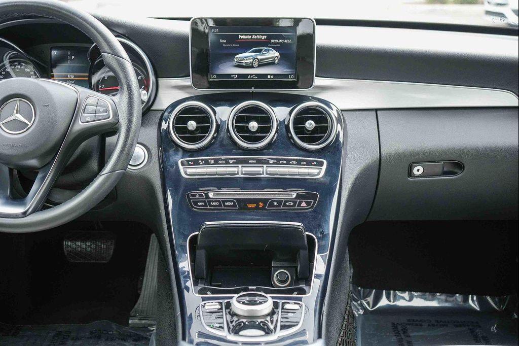 used 2018 Mercedes-Benz C-Class car, priced at $22,991