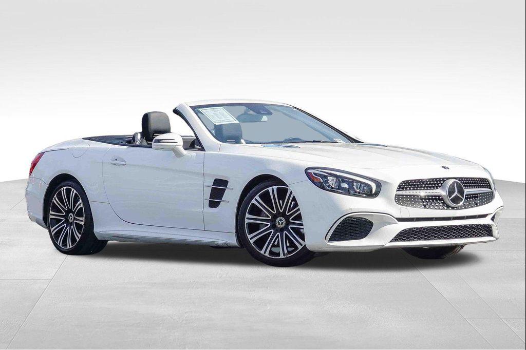 used 2018 Mercedes-Benz SL 450 car, priced at $36,991