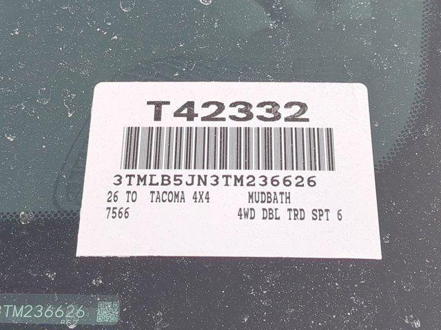 new 2026 Toyota Tacoma car, priced at $56,112