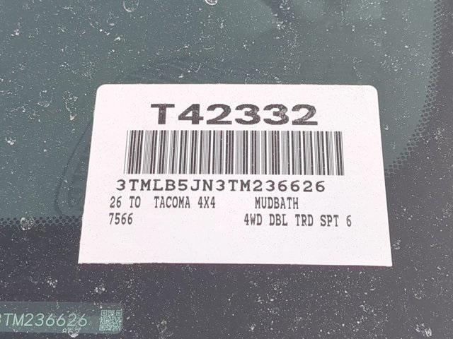 new 2026 Toyota Tacoma car, priced at $48,096