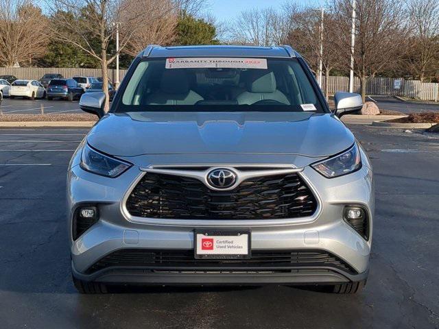 used 2023 Toyota Highlander car, priced at $37,500