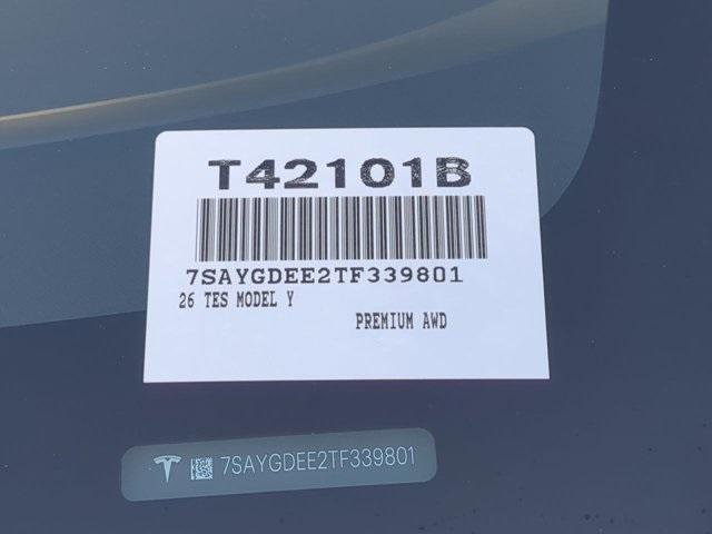 used 2026 Tesla Model Y car, priced at $47,297