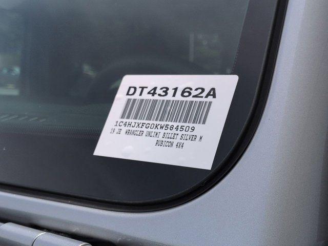 used 2019 Jeep Wrangler Unlimited car, priced at $33,087