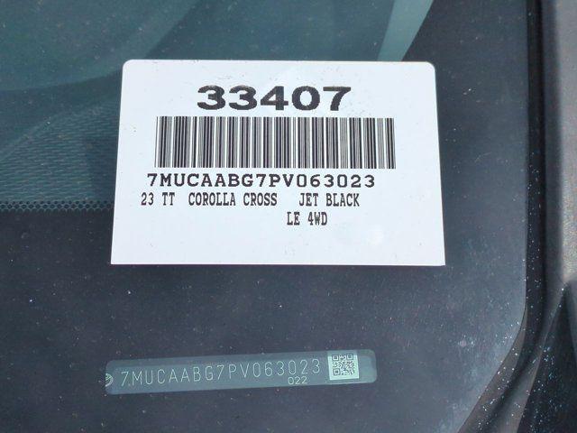 used 2023 Toyota Corolla Cross car, priced at $25,455