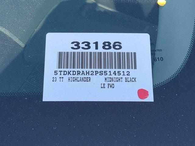 used 2023 Toyota Highlander car, priced at $34,995