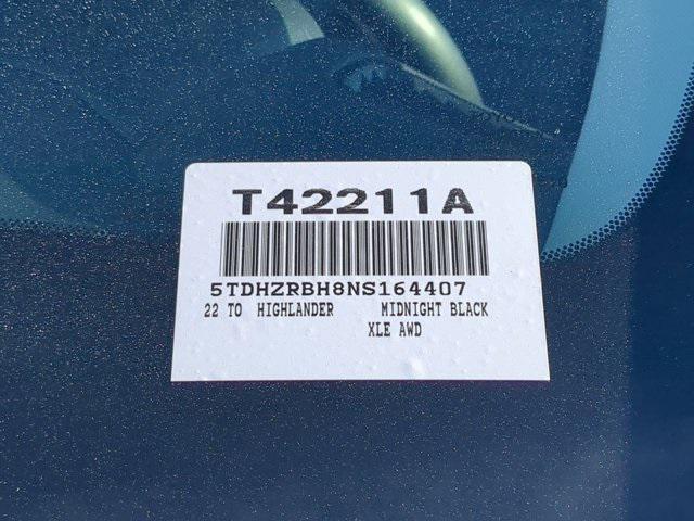 used 2022 Toyota Highlander car, priced at $31,933