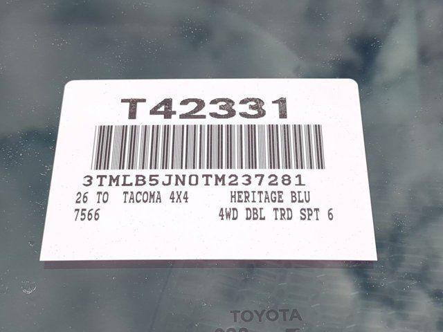 new 2026 Toyota Tacoma car, priced at $44,619