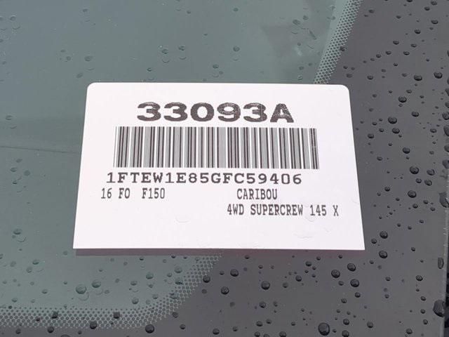 used 2016 Ford F-150 car, priced at $18,900