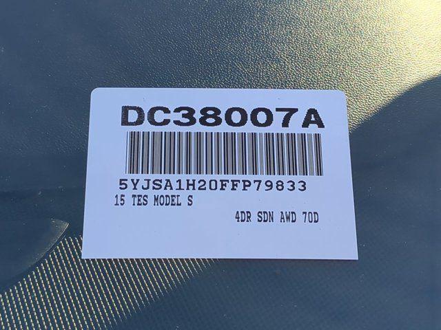 used 2015 Tesla Model S car, priced at $15,450