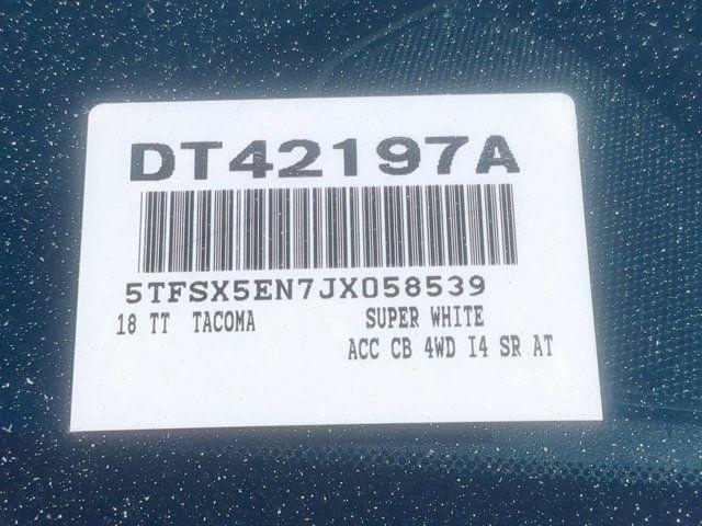 used 2018 Toyota Tacoma car, priced at $26,998