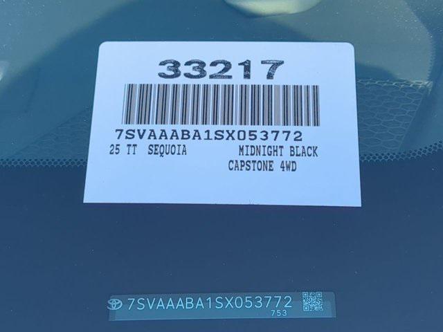 used 2025 Toyota Sequoia car, priced at $78,200