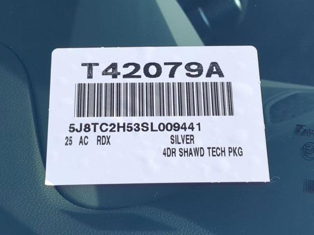 used 2025 Acura RDX car, priced at $39,900