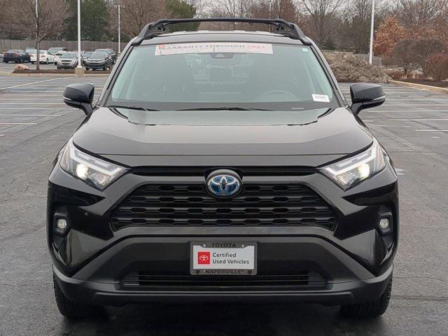 used 2023 Toyota RAV4 Hybrid car, priced at $32,700