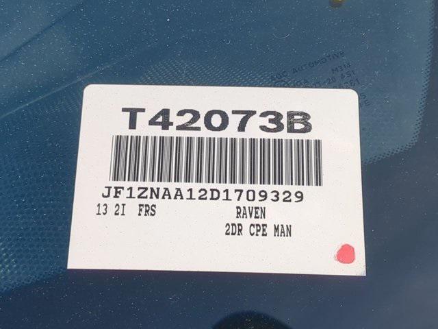 used 2013 Scion FR-S car, priced at $7,900