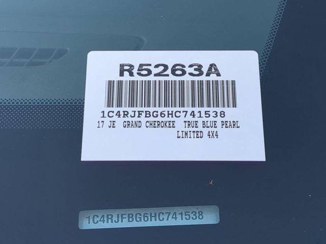 used 2017 Jeep Grand Cherokee car, priced at $8,700