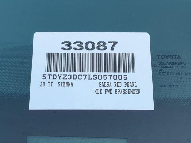 used 2020 Toyota Sienna car, priced at $27,900