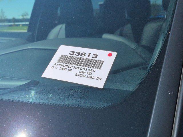 used 2025 Toyota Tundra Hybrid car, priced at $69,187
